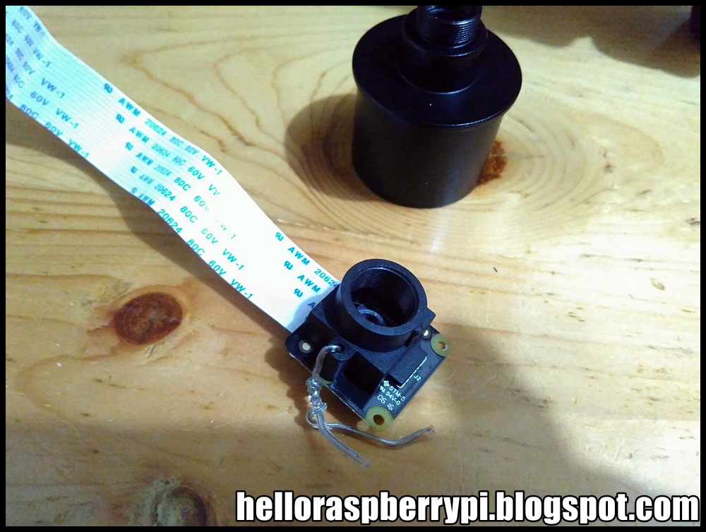 Hello Raspberry Pi Mount Raspberry Pi Camera Module to telescope (with