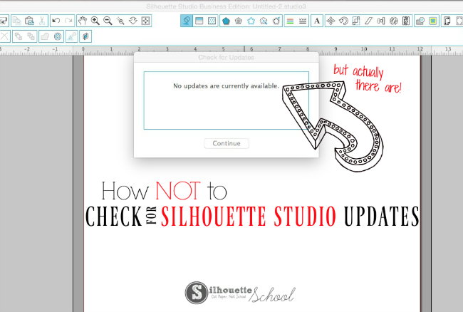 silhouette studio no updates versions, silhouette cameo, silhouette cameo tutorials