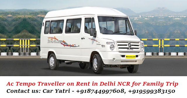 Tempo Traveller on Rent in Delhi – Best Choice for a Family Vacation Trip