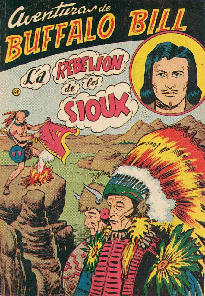 AS AVENTURAS DE BUFFALO BILL-La rebelión de los sioux