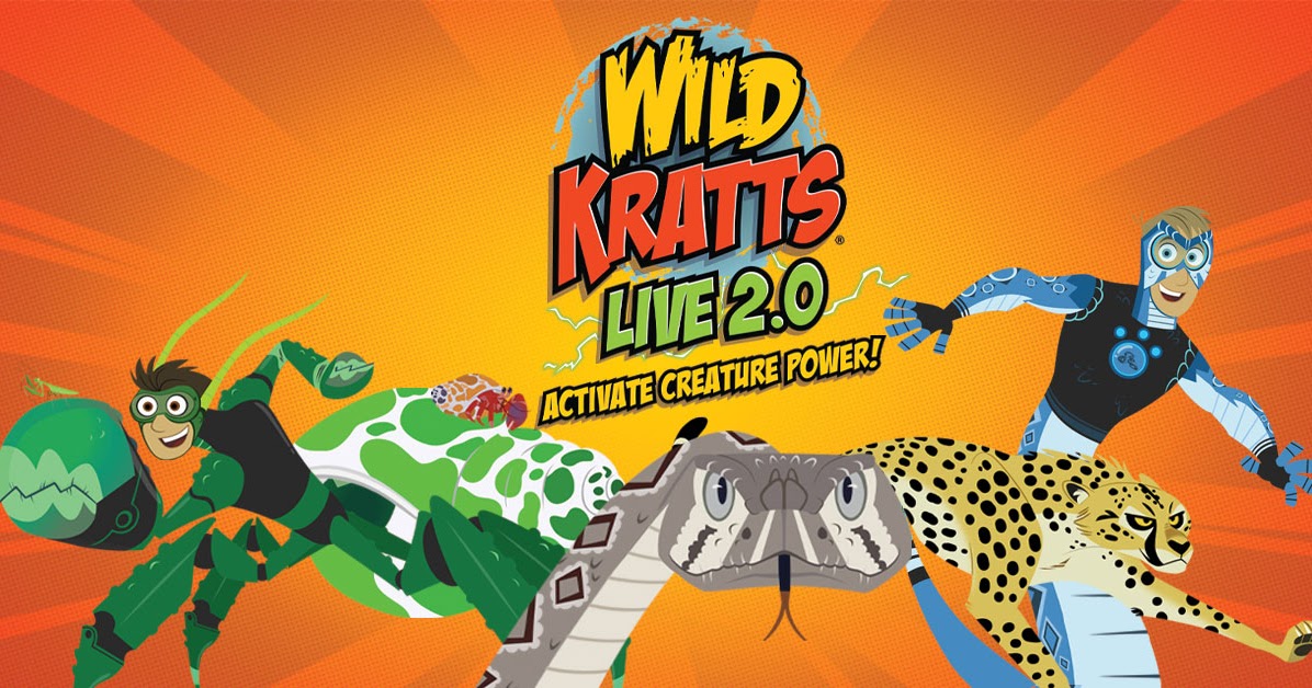 Upcoming and GIVEAWAY: Wild Kratts LIVE 2.0 - Activate Creature Power