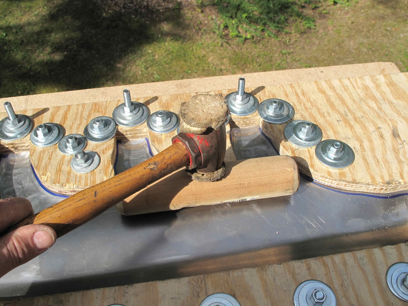 Curtiss OX-5 Rebuild: First Good Exhaust Manifold Shell Half