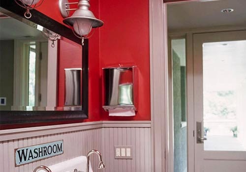 Red Bathroom Decoration