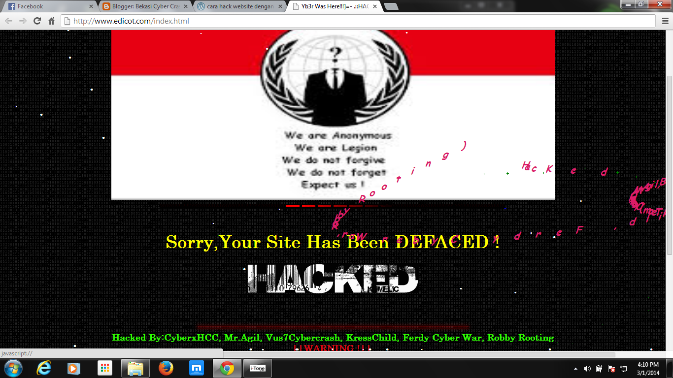 Cara Deface/Tebas Index dengan WEBDAVRootkit work 2014