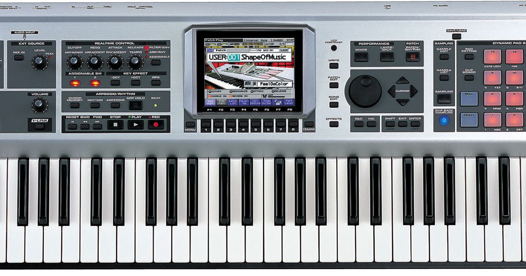 SAMPLES KONTAKT Y RECURSOS MUSICALES: ROLAND FANTOM X6 2 PARTE LIBRERIA ...