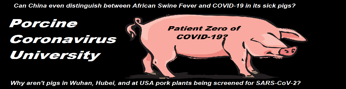 Porcine Coronavirus University: Pork, Pigs, Pigeons, and COVID-19