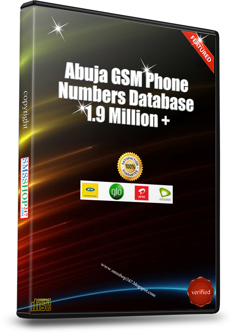Nigerian GSM Numbers Database Abuja GSM Numbers Lagos GSM Numbers