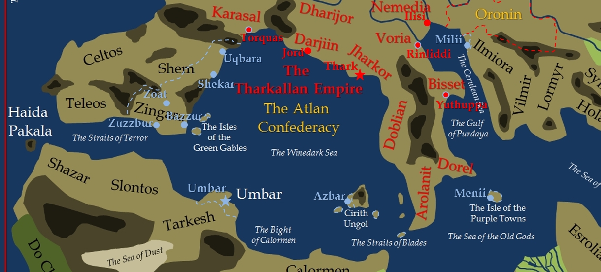 Umbar map