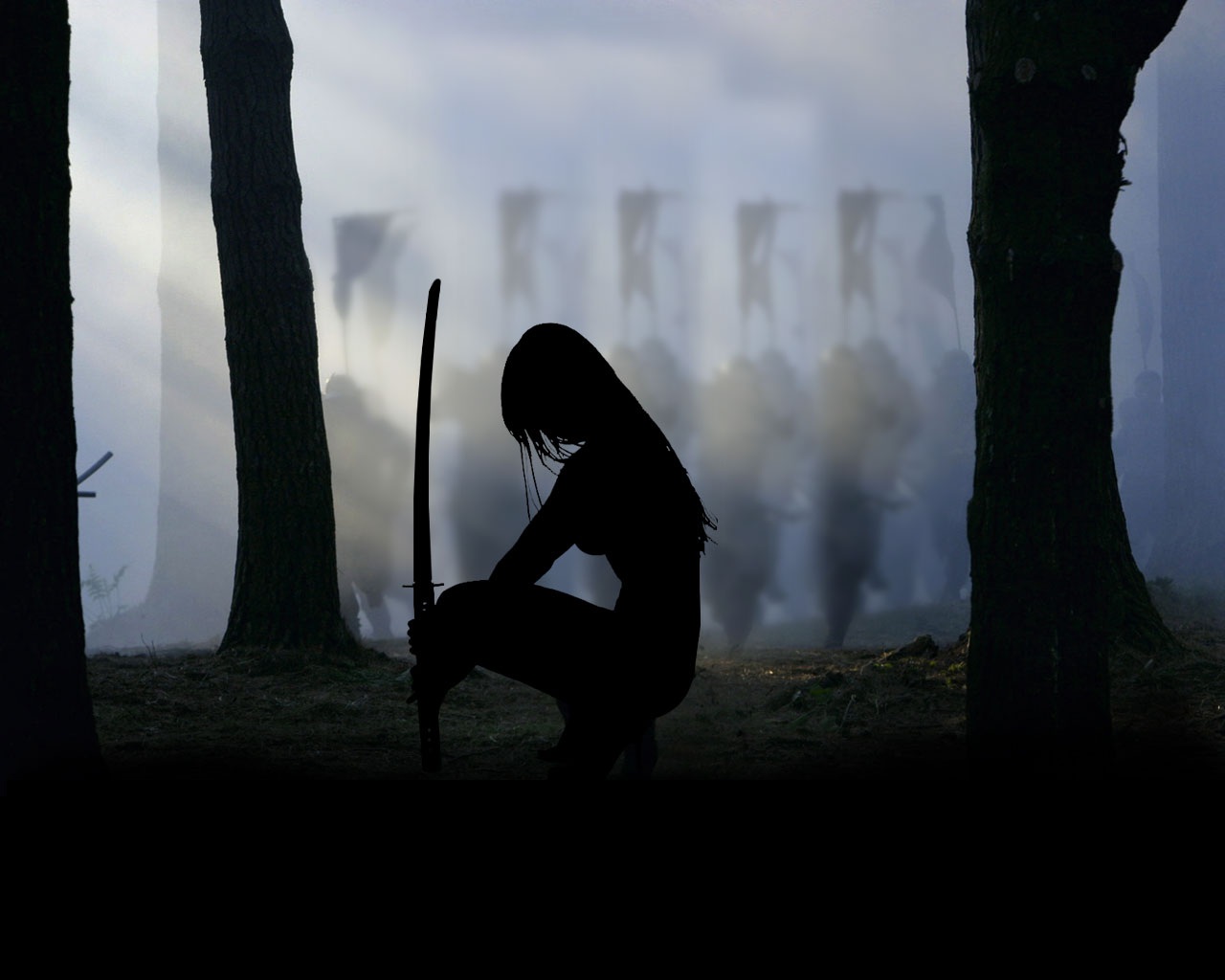 Desktop Wallpapers: Sammurai Swords