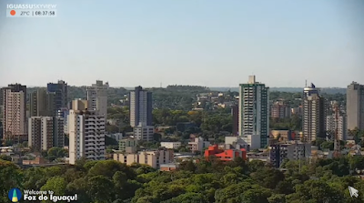 câmera ao vivo do foz do iguaçu