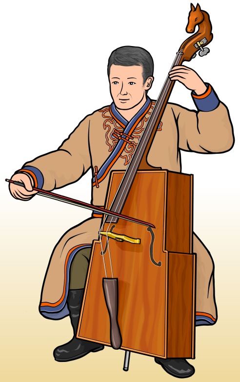 イフホール ikhkhuur 低音の弦楽器