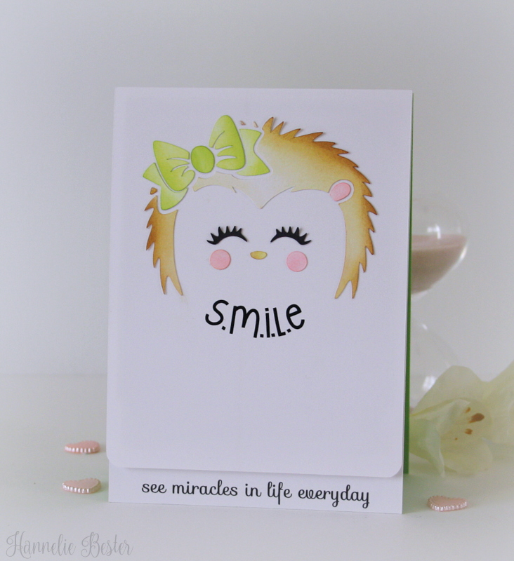 Cute hedgehog cut file from Apex Cuttables