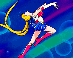 Sailor Moon transformation gif