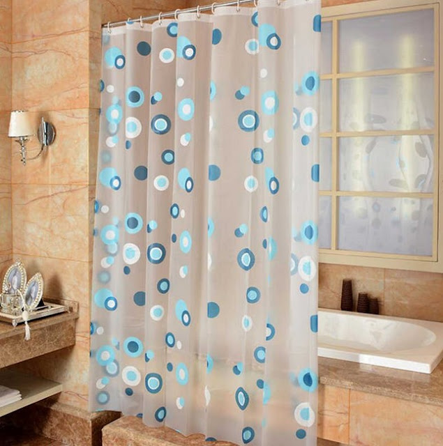 Shower Patterned Curtains