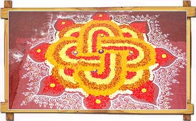 Flower Rangoli