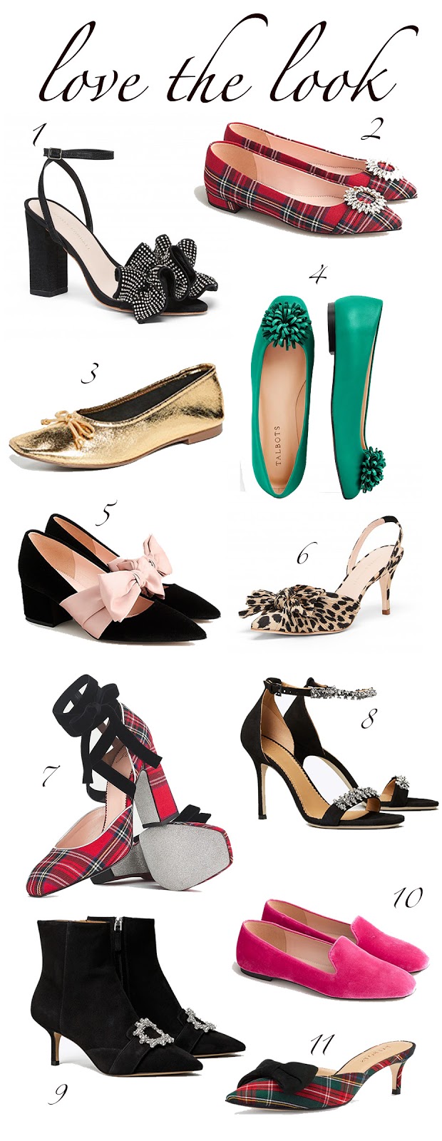 SHELTER: Love the look - Holiday shoe favorites