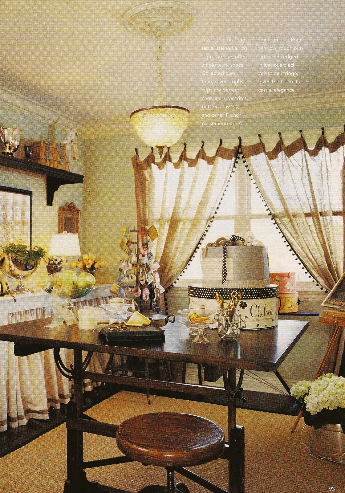 Suzy Homefaker: INSPIRATION PHOTOS FOR SEWING ROOM