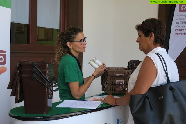 El Consorcio de Servicios de La Palma lleva a cabo diversas acciones para fomentar la separación de residuos