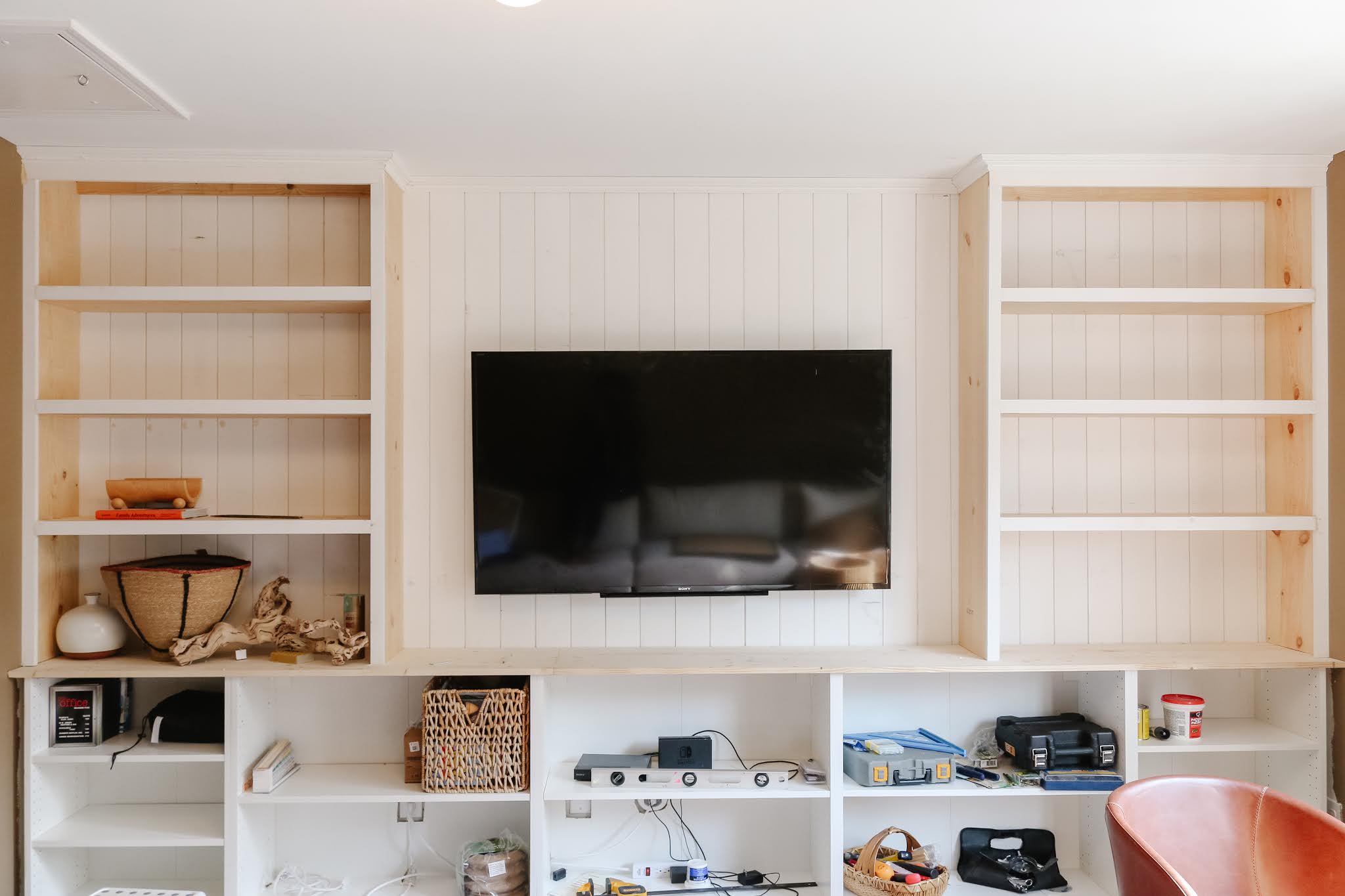 The DIY BuiltIns Are Done! Plus a Sneak Peek ORC Week 7 Pretty Real