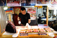 marché de poissons