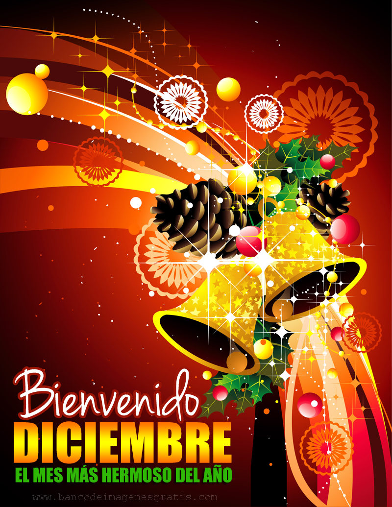 Banco de Imágenes Gratis ¡Bienvenido Diciembre! El mes más hermoso