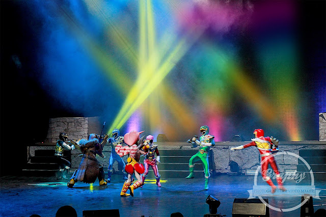 Superhero Power Rangers sedang beraksi Superhero Power Rangers Genting Highlands