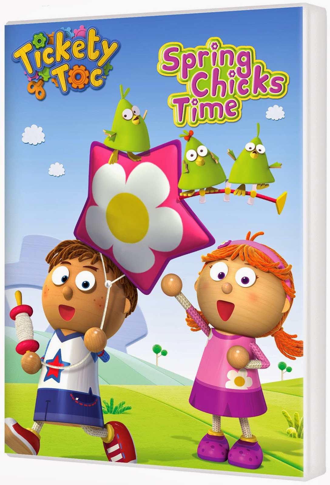 Stacy Talks & Reviews: "Tickety Toc: Spring Chicks Time" DVD