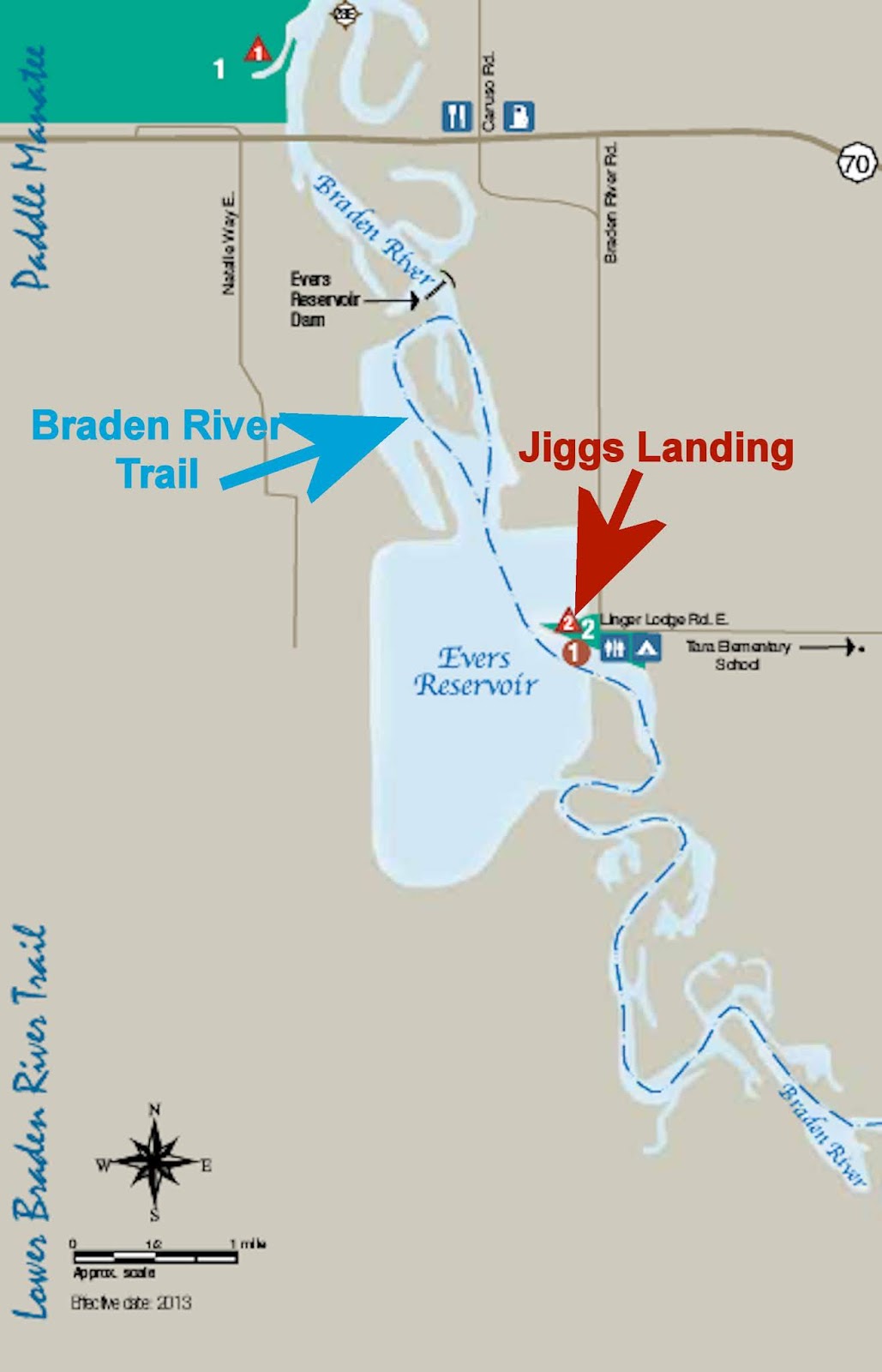 Outdoor Enthusiast Manatee Paddle Jiggs Landing and the Braden River Trail, Bradenton, Florida