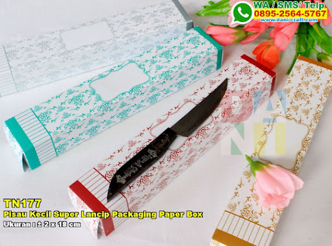 Pisau Kecil Super Lancip Packaging Paper Box