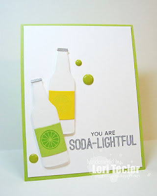 You Are Soda-Lightful card-designed by Lori Tecler/Inking Aloud-stamps and dies from My Favorite Things