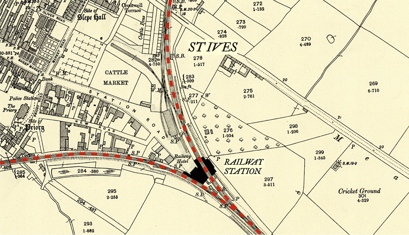 St Ives 100 Years Ago Bringing the railway to St Ives