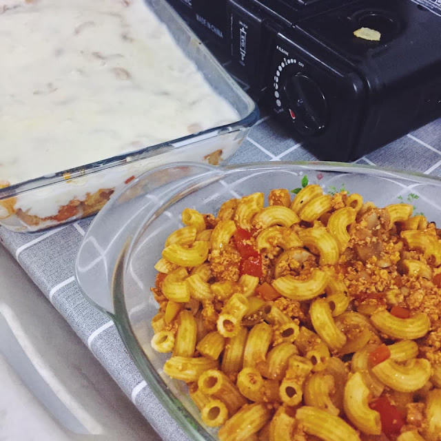 Resepi Baked Macaroni Dan Cheese Untuk Keluarga. Sekali Buat Terus Jadi