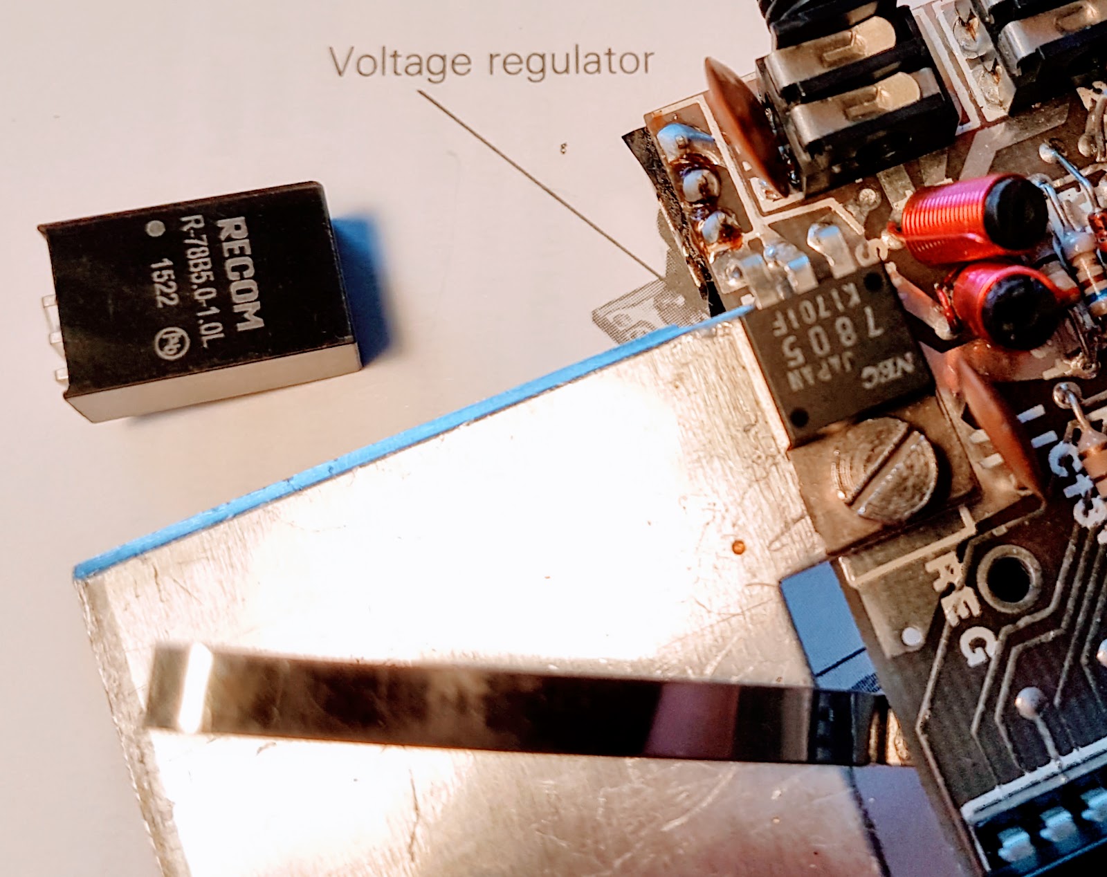 7805 Voltage Regulator Circuit D Mohankumar Voltage Regulators