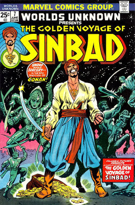 Marvel Comics, Worlds Unknown #7, Golden Voyage of Sinbad