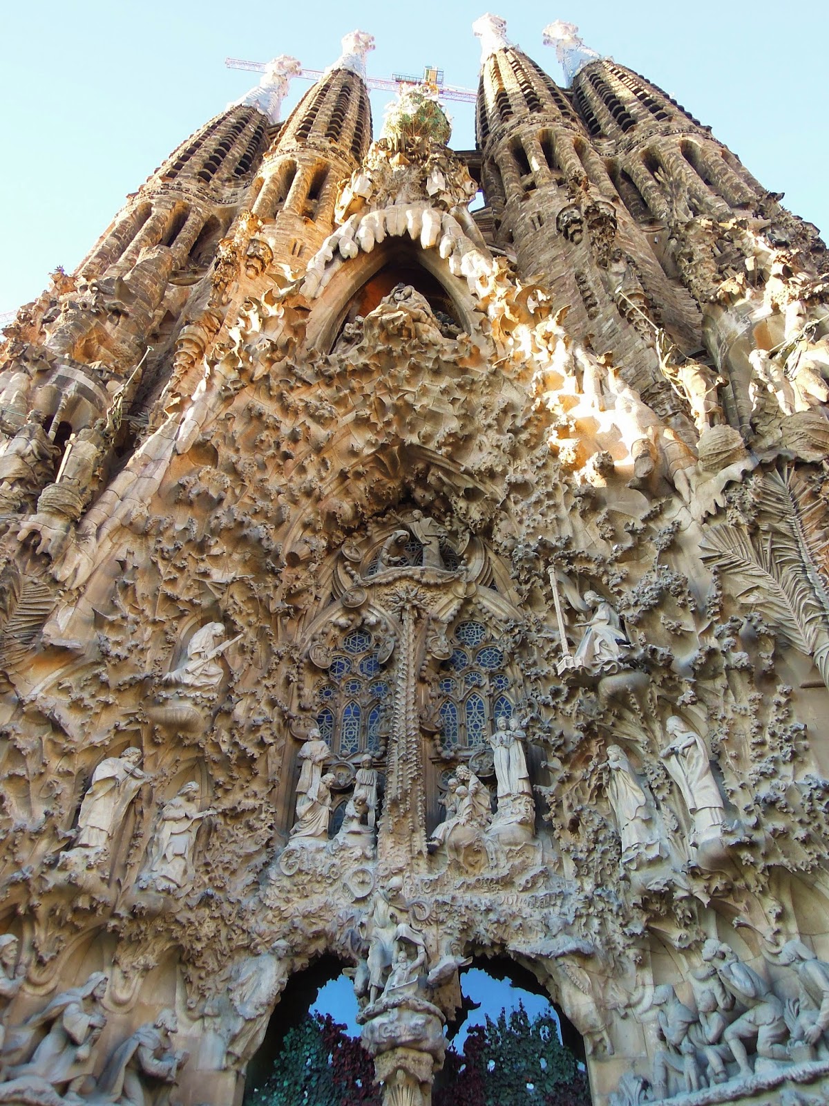 Facciata della Natività Sagrada Familia