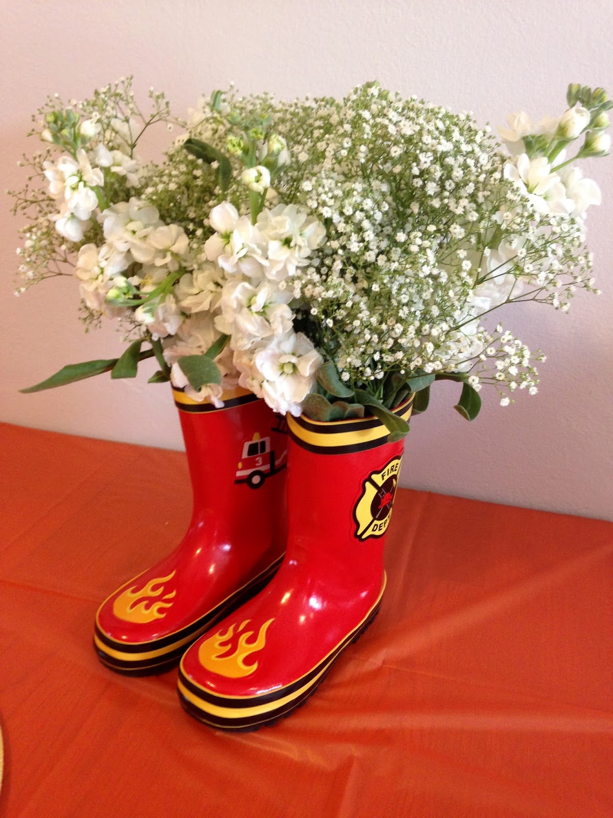 Baby Balance Lil’ O’s Firefighter 4th Birthday Party