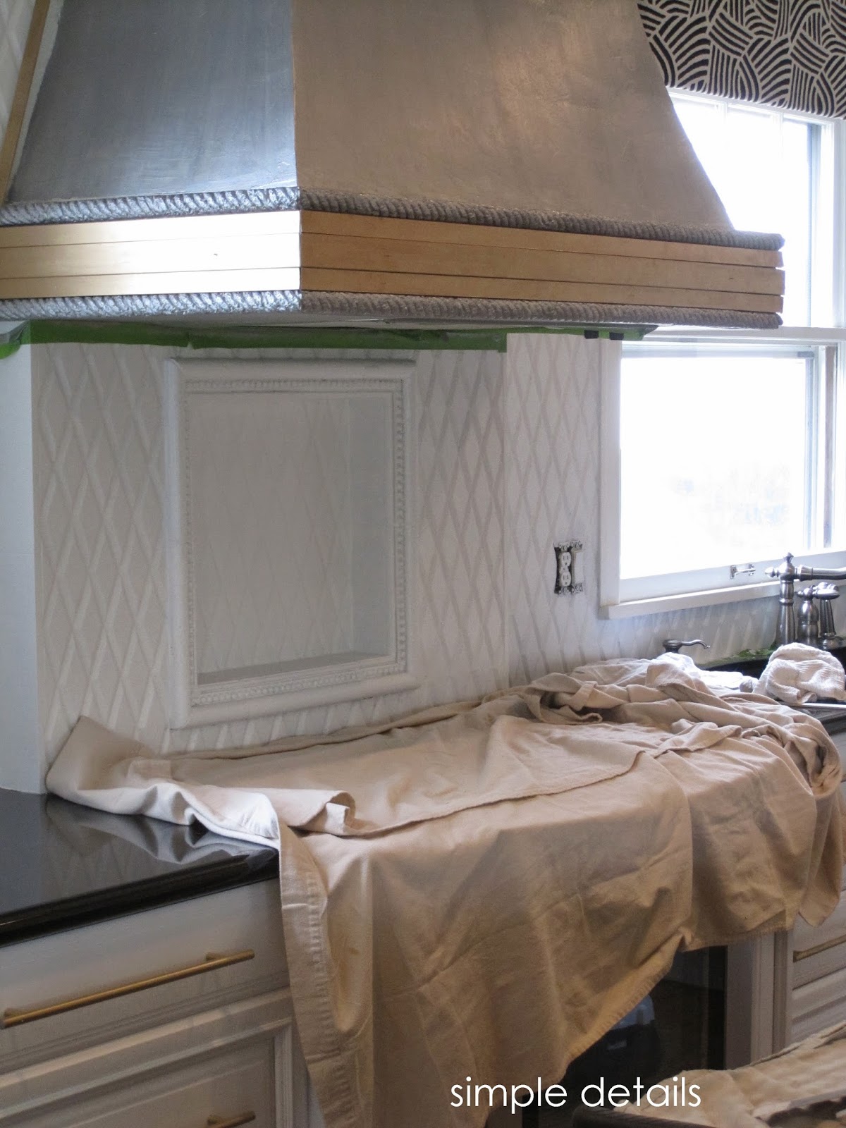 Simple Details diy metal range hood...