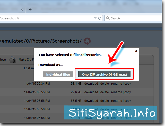 transfer foto dari android ke komputer lewat wifi
