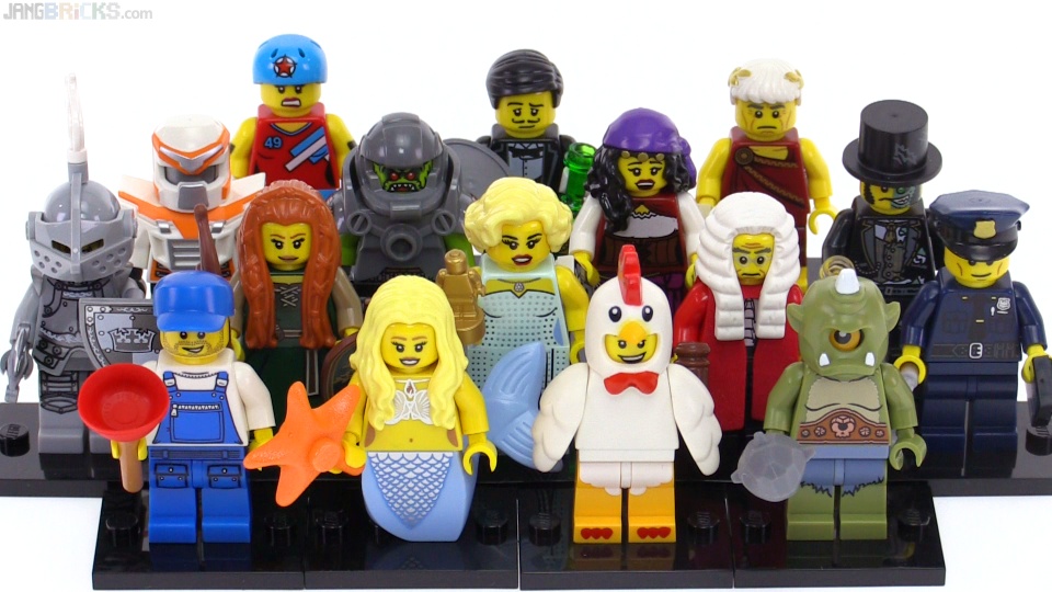 JANGBRiCKS LEGO reviews & MOCs LEGO series 9 Collectible Minifigures