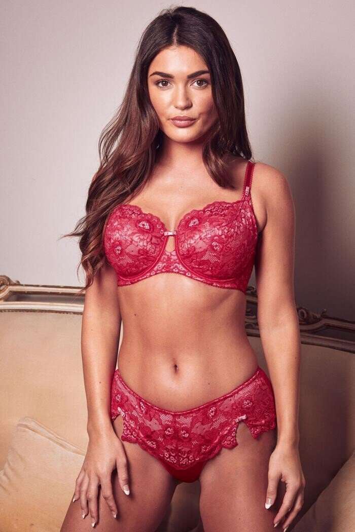 India Reynolds in Pour Moi Lingerie Photoshoot.