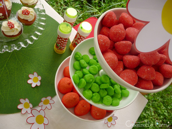 CreastelleParty - Fraise Kawaii - bonbons / Kawaii Strawberry - candy