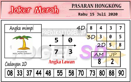 Prediksi Togel Hongkong Rabu 15 Juli 2020 Hk Malam Ini Prediksitogel Jp