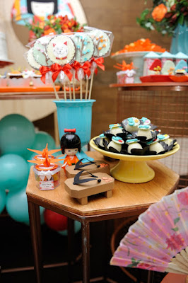 Festa de aniversário com tema Japão Festa de aniversário com tema Japão