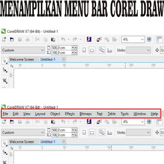Cara Menampilkan Menu Bar Coreldraw Yang Hilang Dodo Grafis Download File Cdr Ai Pdf Eps