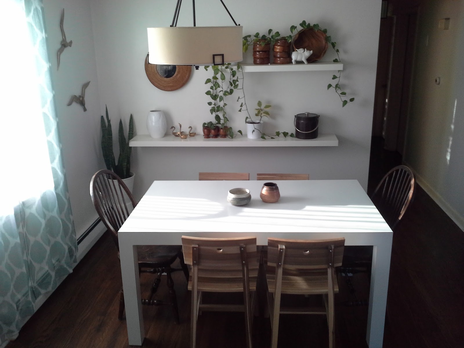 Lilly S Home Designs Ikea Ikea Skogsta Chair Parsons Dining Table