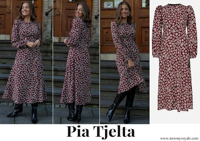 Mette Marit wore Pia Tjelta Addison Fleur Long Dress