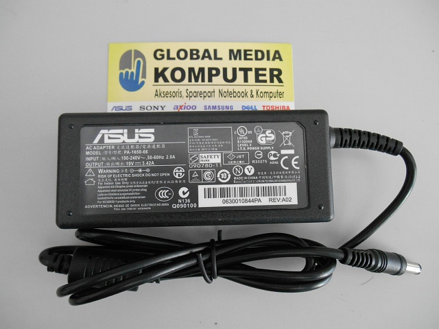 Adaptor Asus 19v 3 42a 65watt Replacement Global Media Komputer Toko Sparepart Laptop Adaptor Baterai Keyboard Lcd Laptop Di Jogja