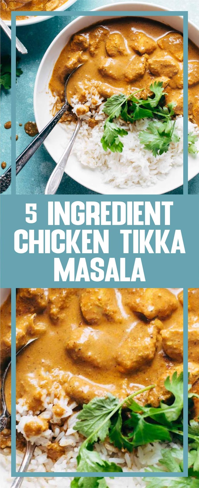 5 Ingredient Chicken Tikka Masala gloriarecipes