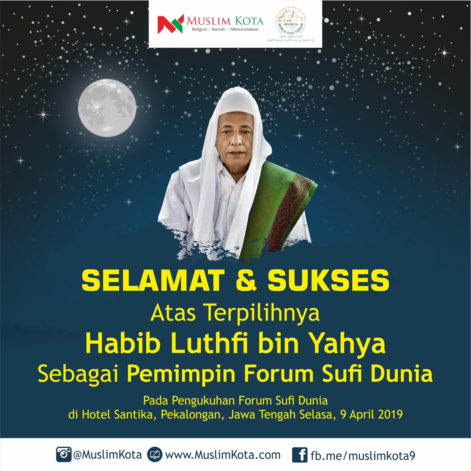 Habib Luthfi Pimpin Forum Sufi Dunia Ini Kata Pakar Tasawuf
