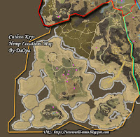 Cutlass Keys hemp locations map